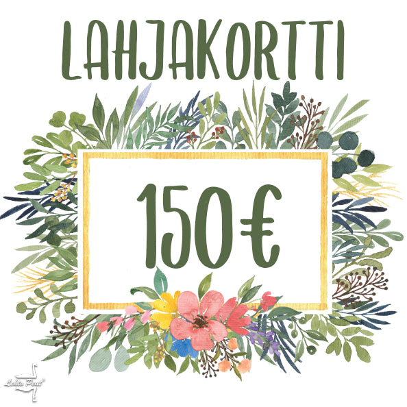 lahjakortti 150 €