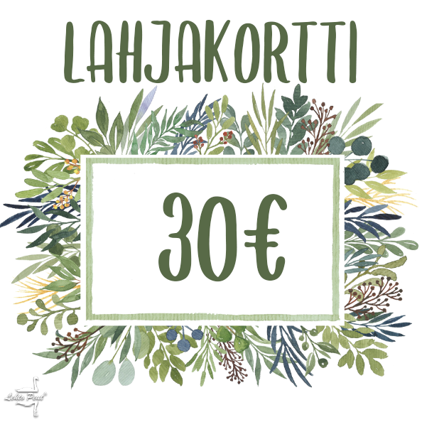 30 euron lahjakortti 30 euron lahjakortti